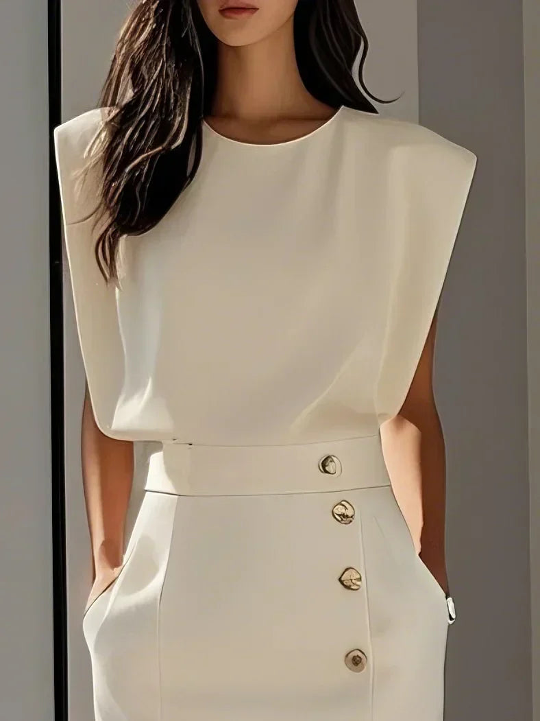 Aspen™ | Effortless Charm Midi Dress - Freya Kobenhavn