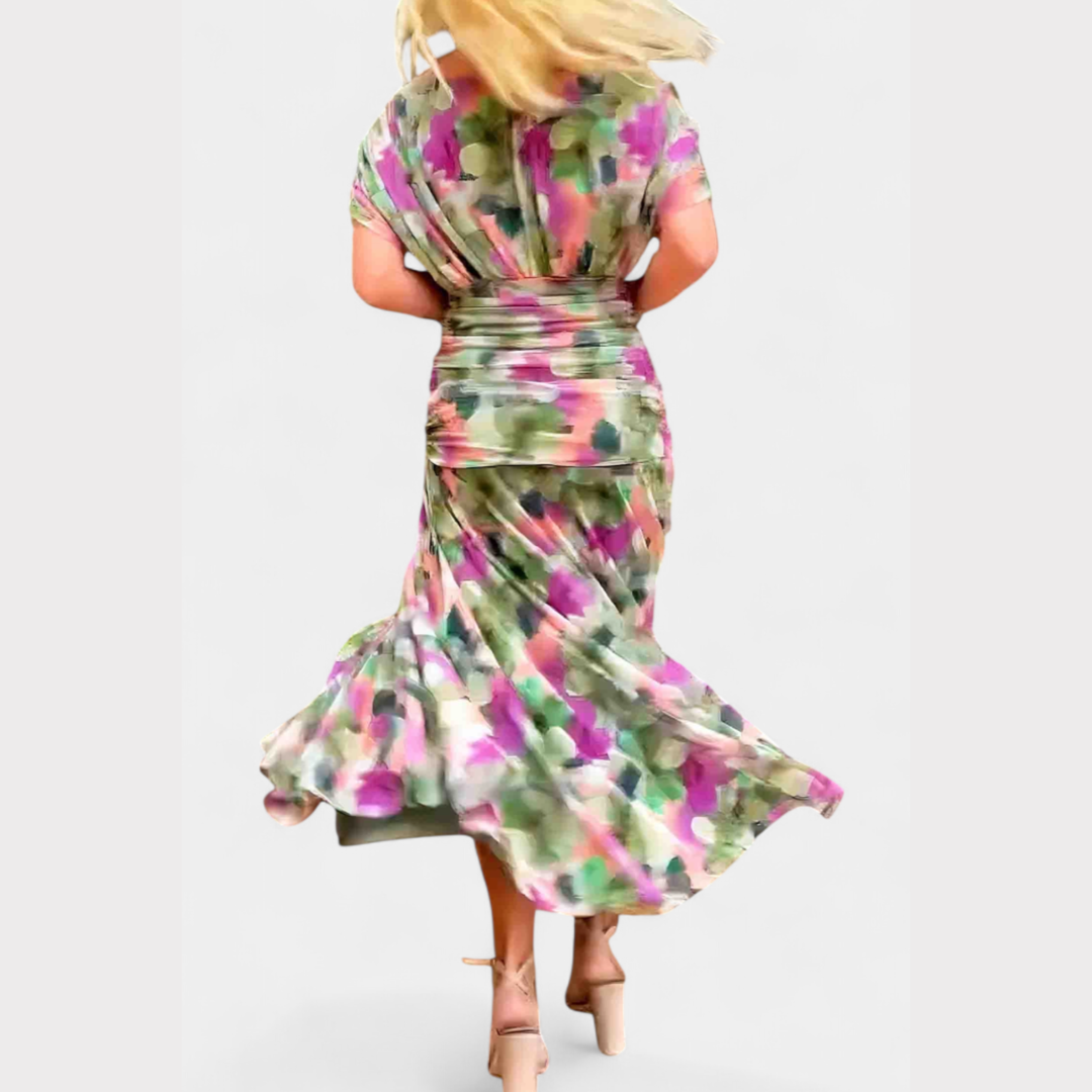 Laura | Dame Off Shoulder Elegant Aftenkjole - Freya Kobenhavn