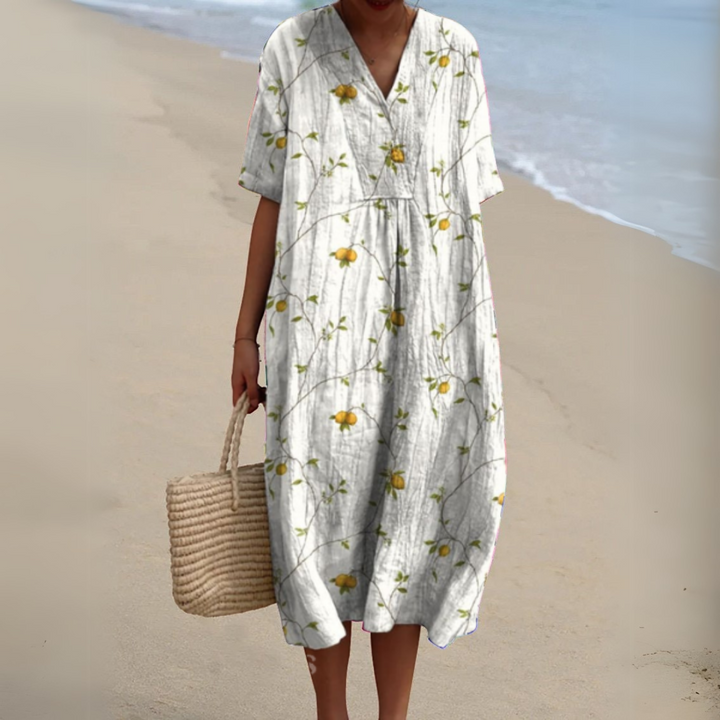 Epure | Elegant Blomstret Kjole Dame - Freya Kobenhavn