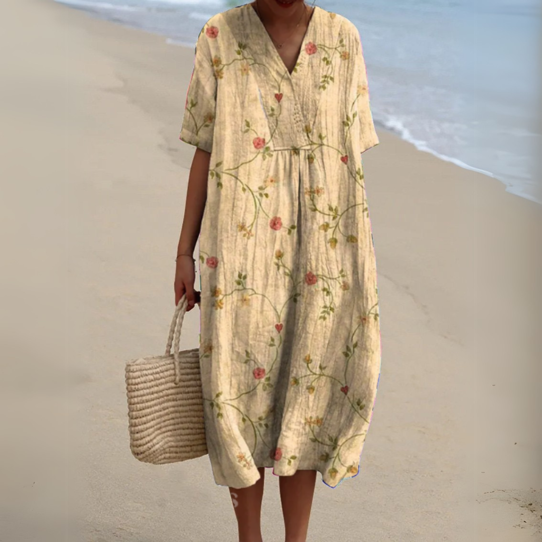 Epure | Elegant Blomstret Kjole Dame - Freya Kobenhavn