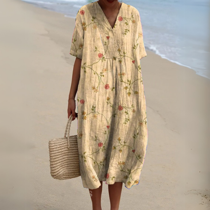 Epure | Elegant Blomstret Kjole Dame - Freya Kobenhavn