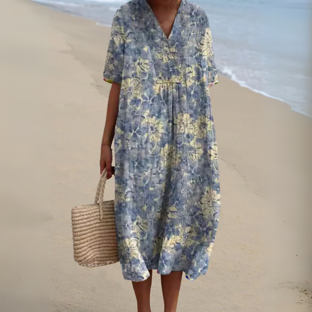 Epure | Elegant Blomstret Kjole Dame - Freya Kobenhavn