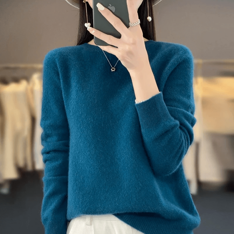 Gudrun™ | Blød Strikket Pullover Sweater - Freya Kobenhavn