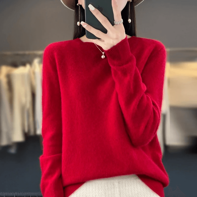 Gudrun™ | Blød Strikket Pullover Sweater - Freya Kobenhavn