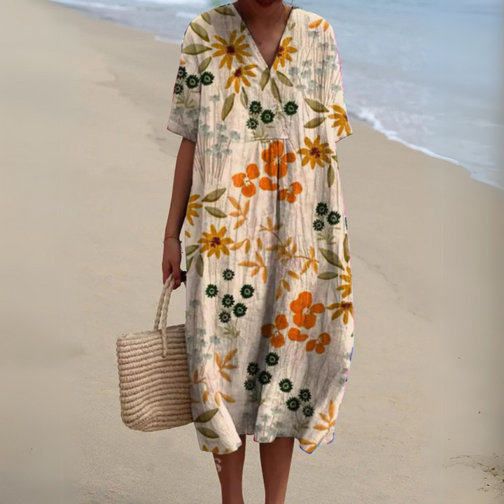 Epure | Elegant Blomstret Kjole Dame - Freya Kobenhavn