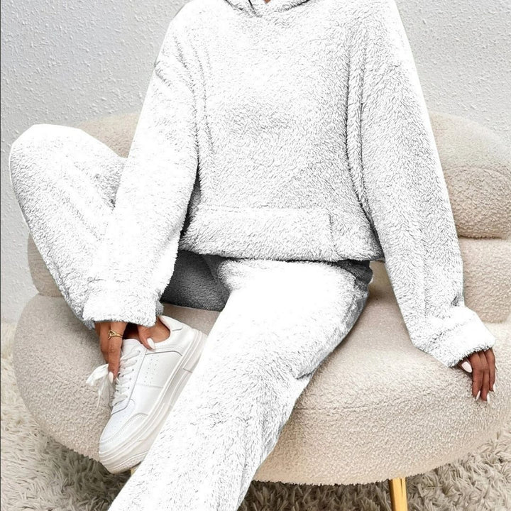 Ingrid | Dame Forårs Cozy Hættetrøje Loungewear Sæt