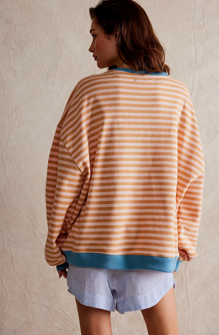 Gudrun | Stilfuld Stribet Relaxed Fit Sweater - Freya Kobenhavn