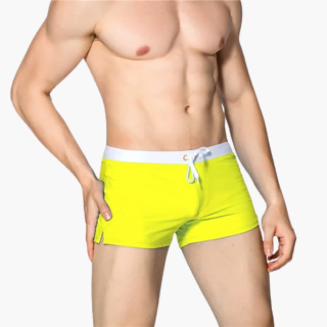 Rasmus | Sporty Badebukser med Kontrasttalje - Freya Kobenhavn