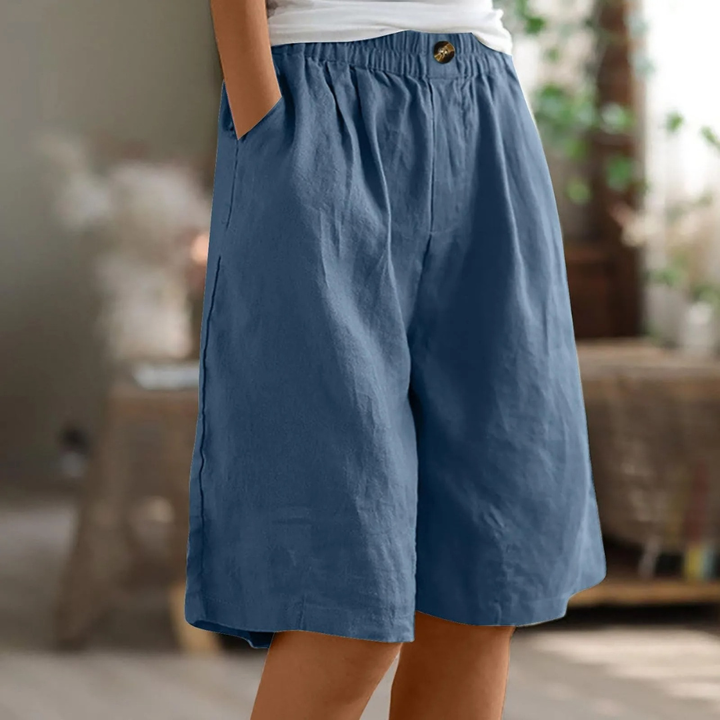 Marianne | Dame Brede Ben Casual Shorts Med Lommer - Freya Kobenhavn