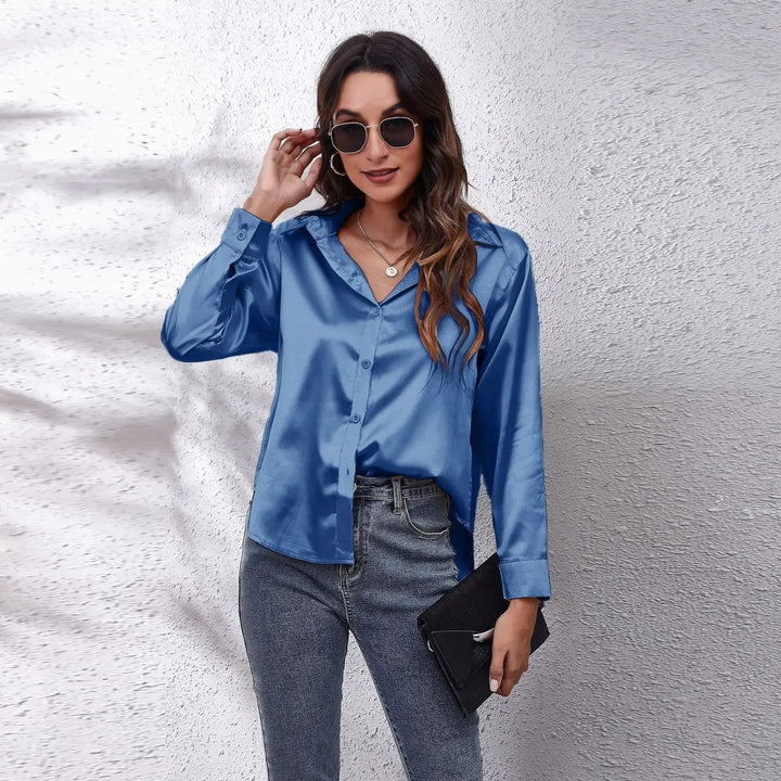 Cornelia | Elegant Og Stilfuld Figursyet Bluse