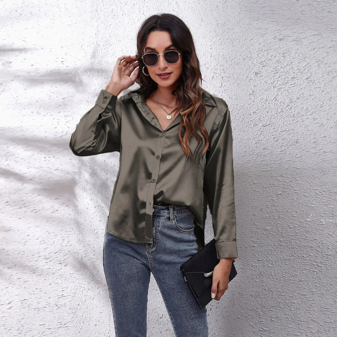 Cornelia | Elegant Og Stilfuld Figursyet Bluse