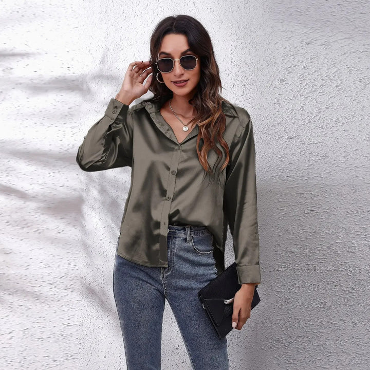 Cornelia | Elegant Og Stilfuld Figursyet Bluse