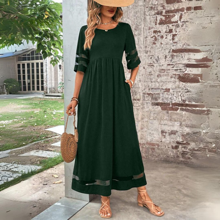 Maria | Stilfuld Casual Maxi-kjole - Freya Kobenhavn