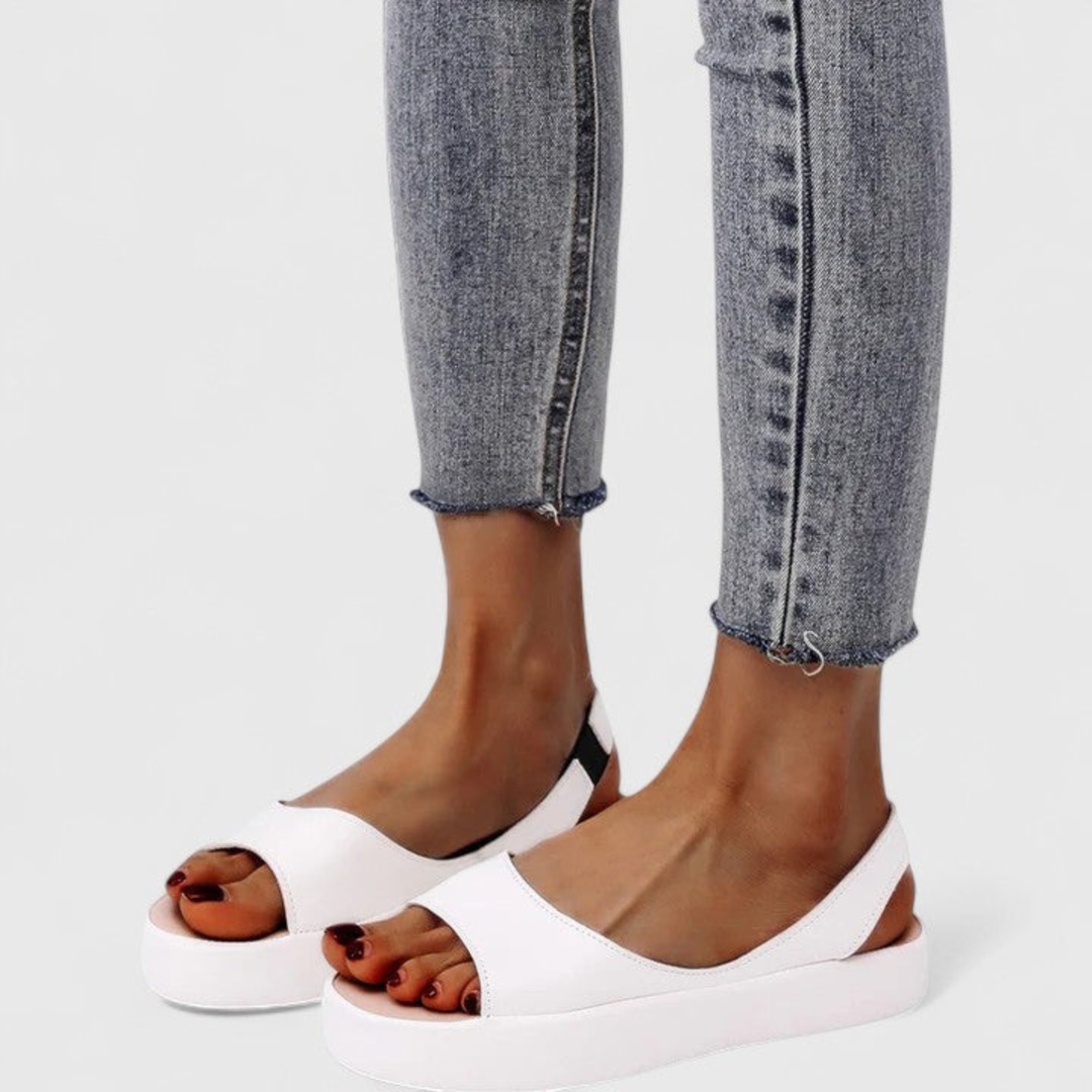 Helene | Dame Plateau Slingback Sandaler - Freya Kobenhavn