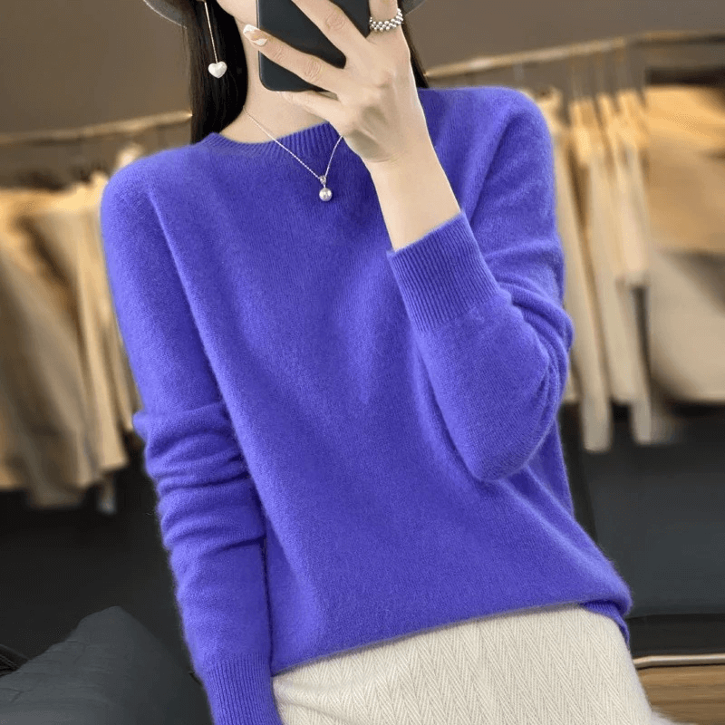 Gudrun™ | Blød Strikket Pullover Sweater - Freya Kobenhavn