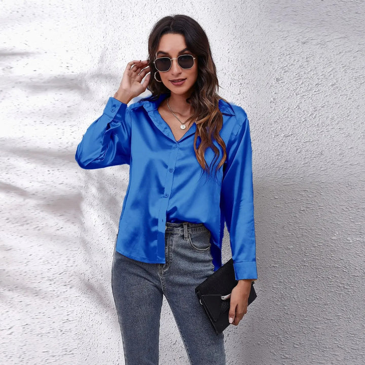 Cornelia | Elegant Og Stilfuld Figursyet Bluse