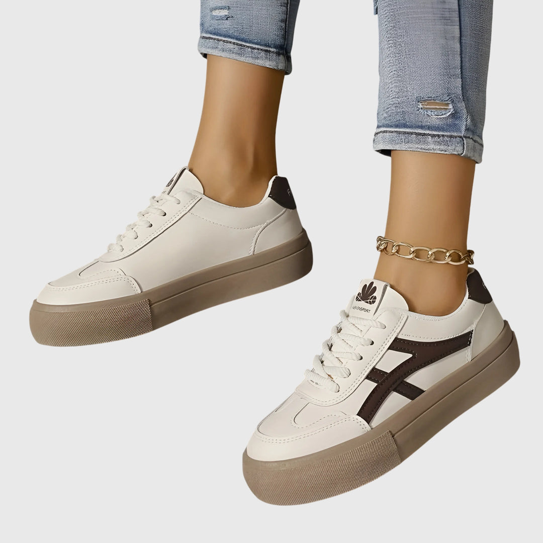 Diana | Kvinders Forårs Casual Snøresko Retro Sneakers