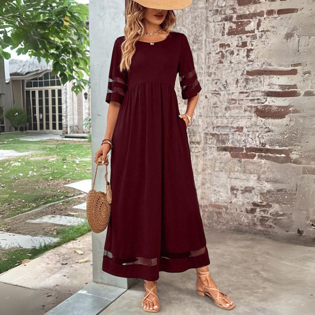 Maria | Stilfuld Casual Maxi-kjole - Freya Kobenhavn