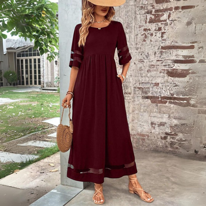 Maria | Stilfuld Casual Maxi-kjole - Freya Kobenhavn