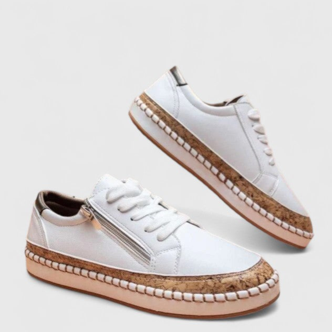 Jonna | Dame Blomster Platform Sneakers - Freya Kobenhavn