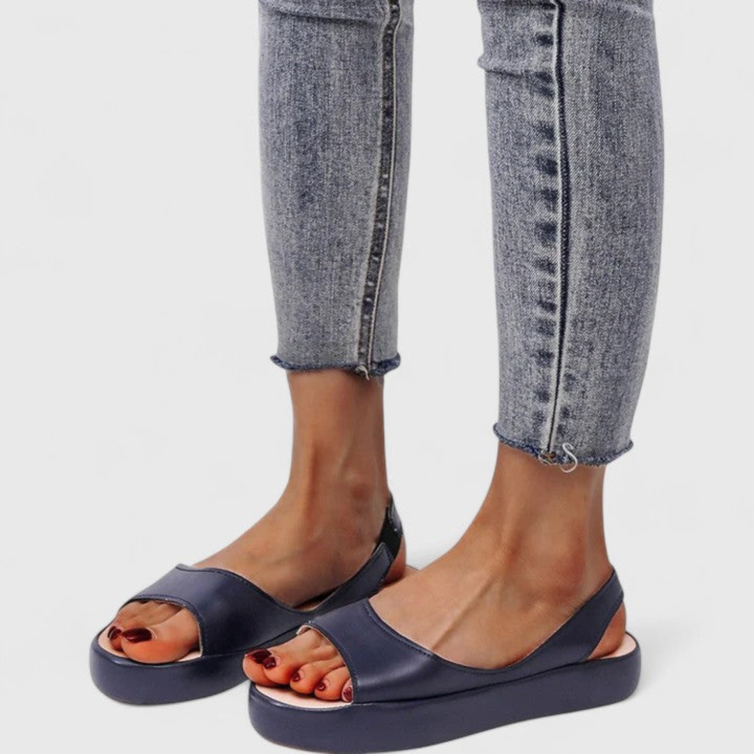 Helene | Dame Plateau Slingback Sandaler - Freya Kobenhavn