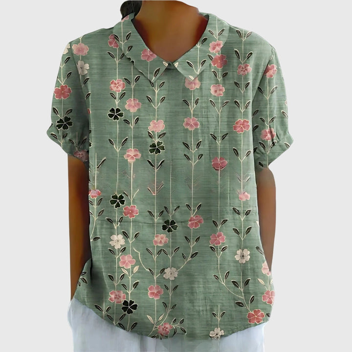 Jenna | Floral Blouse - Freya Kobenhavn