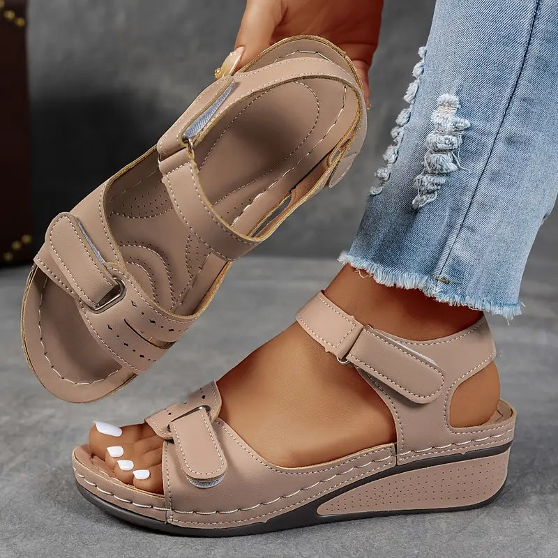 Nina™™ | Orthopedic Sandals with Wedge Heel - Freya Kobenhavn