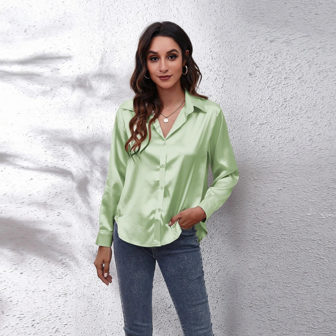 Cornelia | Elegant Og Stilfuld Figursyet Bluse