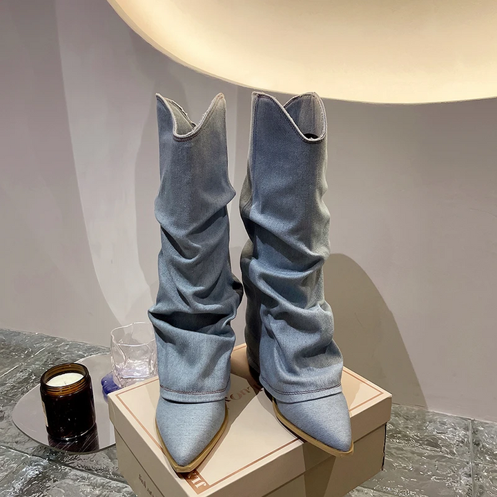 Anselma | Vinter Dame Støvler med Løs Stil - Freya Kobenhavn