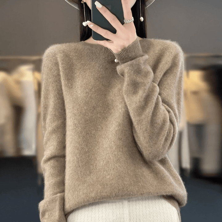 Gudrun™ | Blød Strikket Pullover Sweater - Freya Kobenhavn
