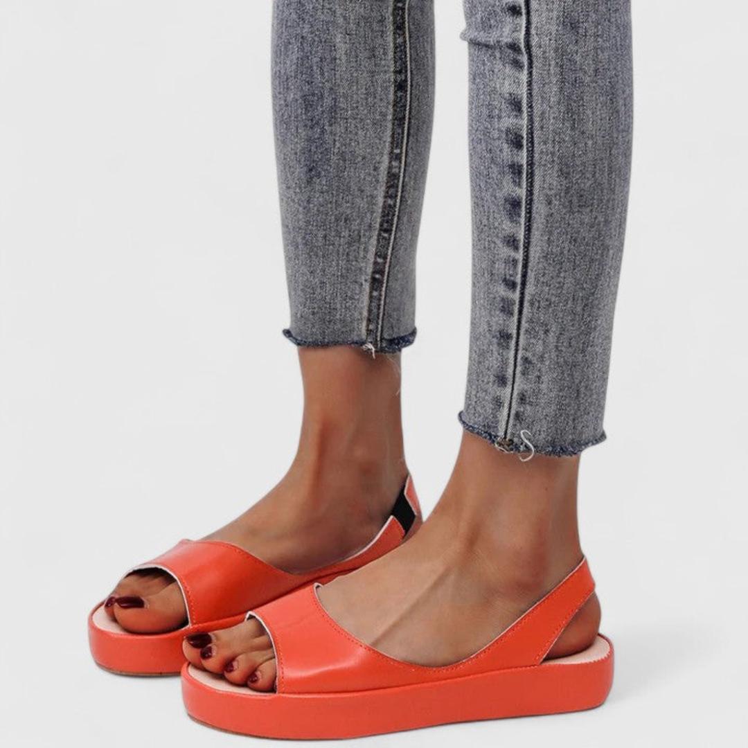 Helene | Dame Plateau Slingback Sandaler - Freya Kobenhavn