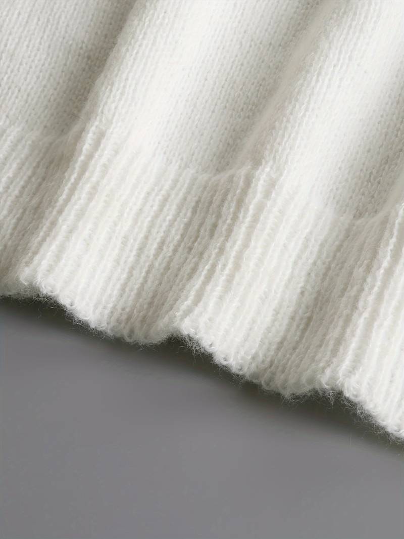 Jenny | Flæse Sweater med Dekorative Knapper til Damer - Freya Kobenhavn