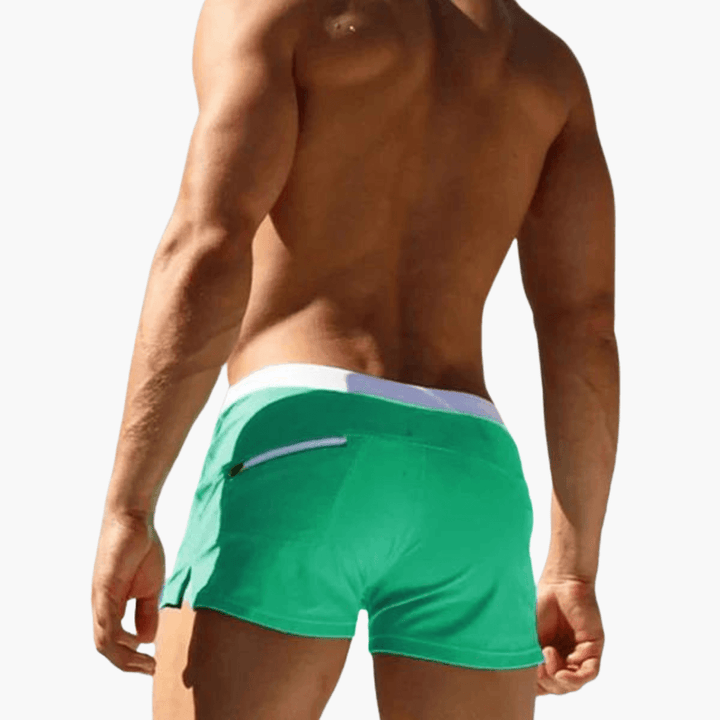 Rasmus | Sporty Badebukser med Kontrasttalje - Freya Kobenhavn