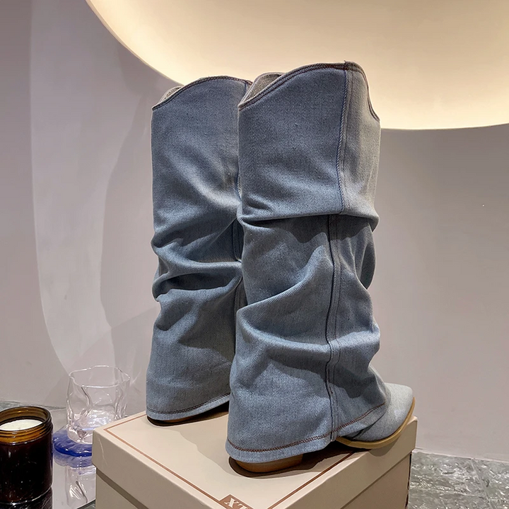 Anselma | Vinter Dame Støvler med Løs Stil - Freya Kobenhavn