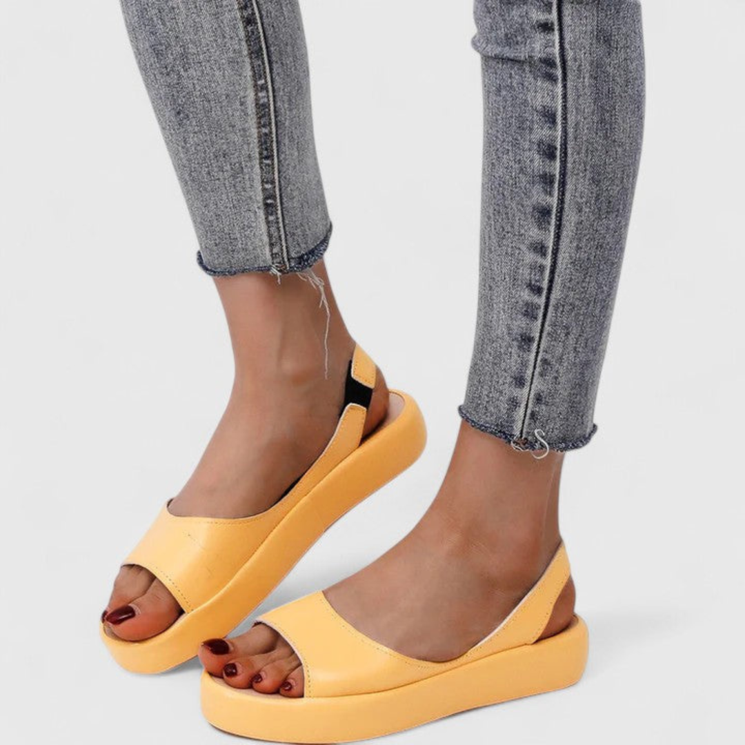 Helene | Dame Plateau Slingback Sandaler - Freya Kobenhavn