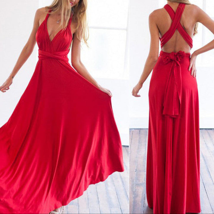 Monika | Dame Afslappet Én-Skulder Maxi Kjole - Freya Kobenhavn