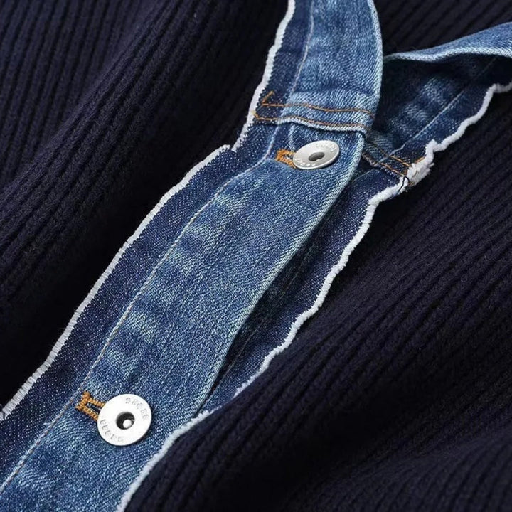 Rosalina | Dame Forårs Lagdelt Knapcardigan-Jakke