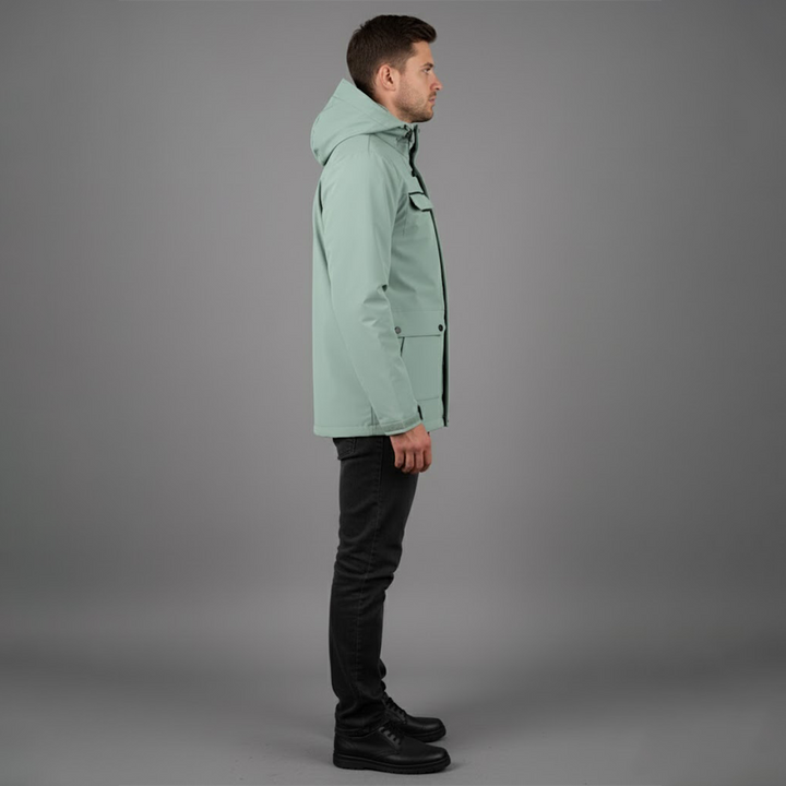 Jon | Herres vandtætte ski-vinterjakke med hætte til udendørsbrug - Freya Kobenhavn