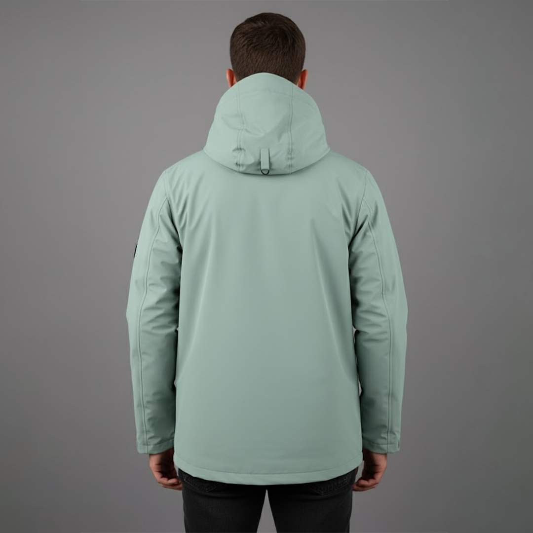 Jon | Herres vandtætte ski-vinterjakke med hætte til udendørsbrug - Freya Kobenhavn