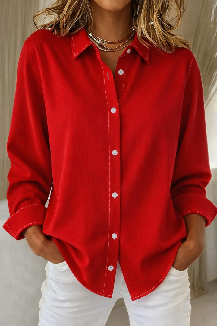 Sophie™ | Elegant Button Blouse - Freya Kobenhavn