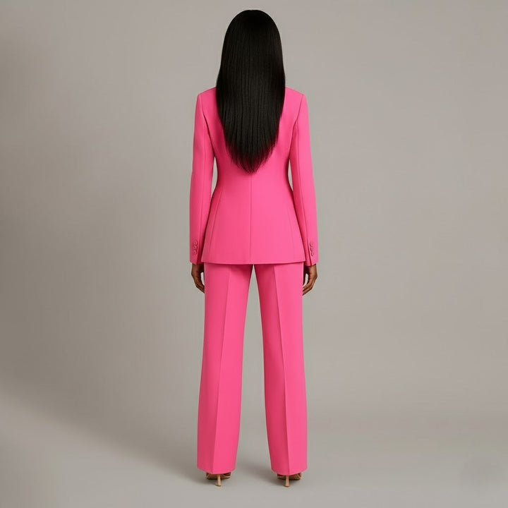 Silla | Chikt formelt jakkesæt med skræddersyet lang blazer til kvinder - Freya Kobenhavn