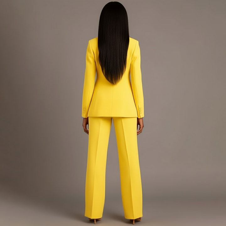 Silla | Chikt formelt jakkesæt med skræddersyet lang blazer til kvinder - Freya Kobenhavn