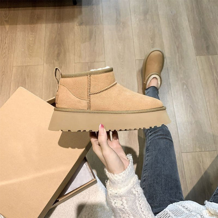 Celina | Vinter Kvinders Ankelstøvler med Pelsfor - Freya Kobenhavn