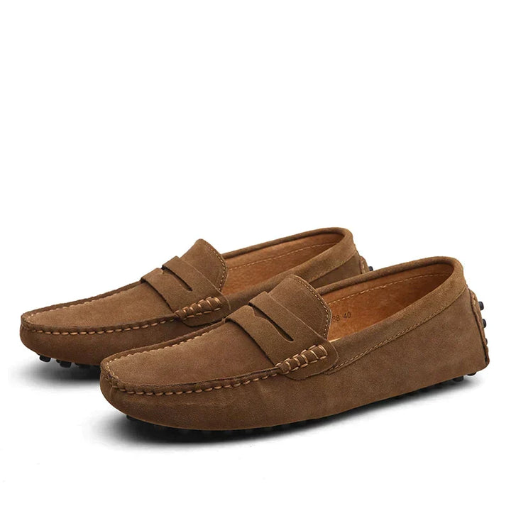 Jochum | Klassiske Ruskindsbilsko Loafers - Freya Kobenhavn
