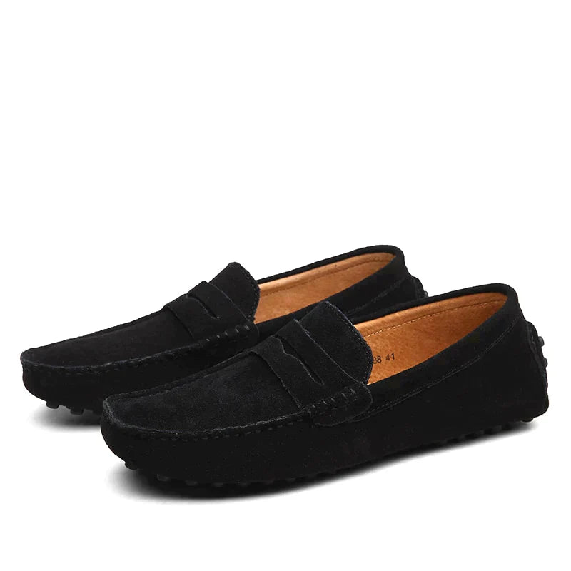 Jochum | Klassiske Ruskindsbilsko Loafers - Freya Kobenhavn