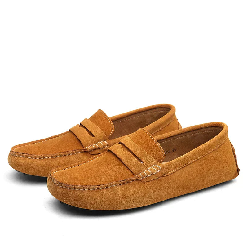 Jochum | Klassiske Ruskindsbilsko Loafers - Freya Kobenhavn