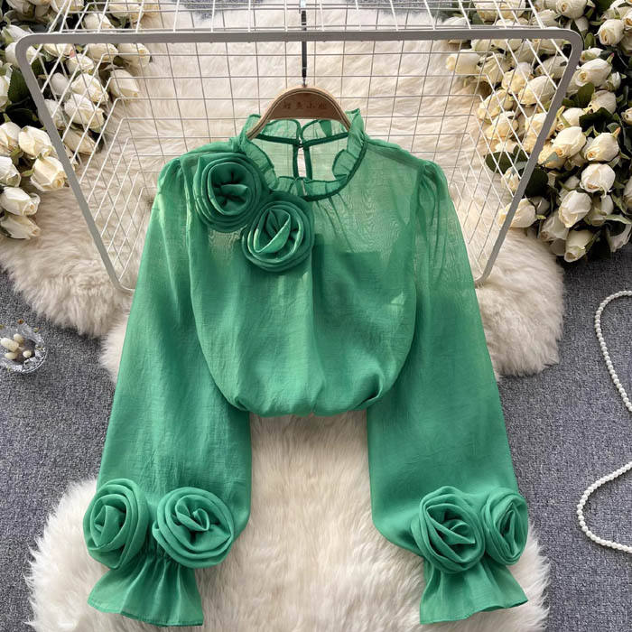 Stinna | Elegant Dame Forårsbluse med Mavedækning - Freya Kobenhavn