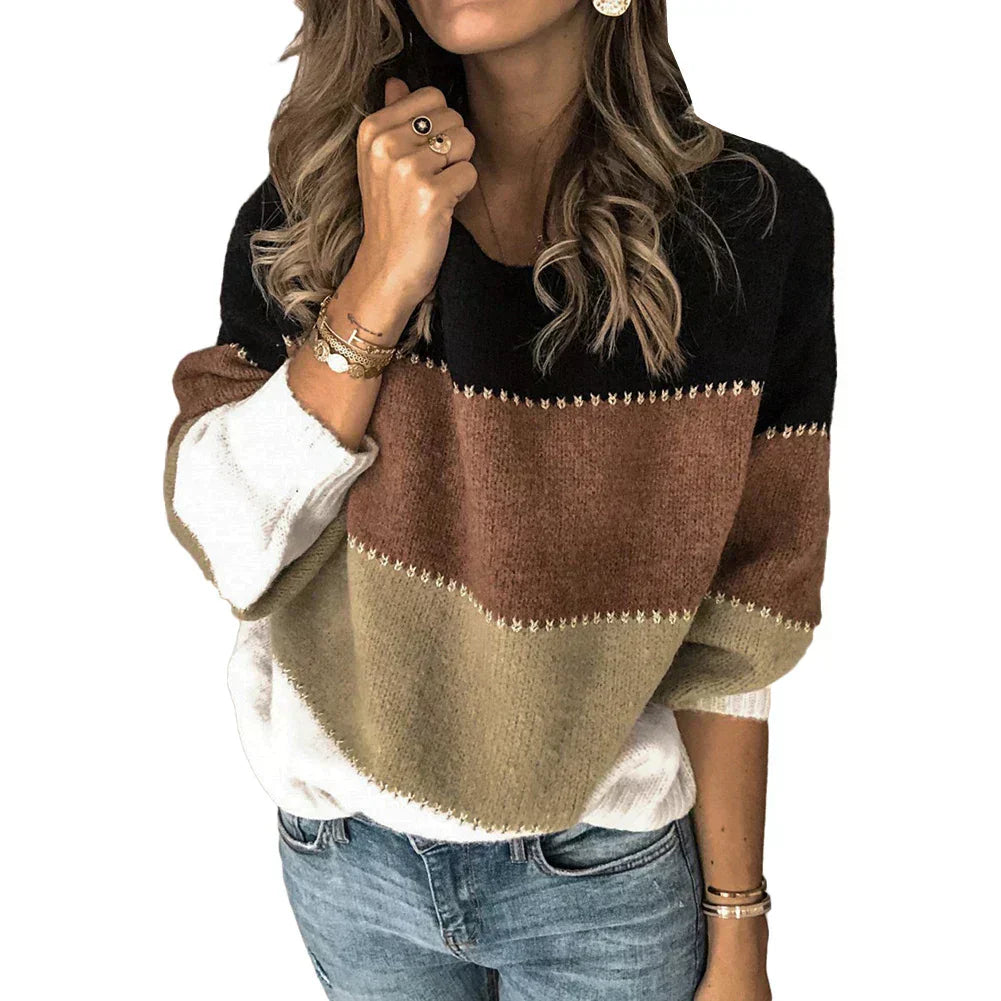 Melina | Kvinders Spring Colorblock Sweater