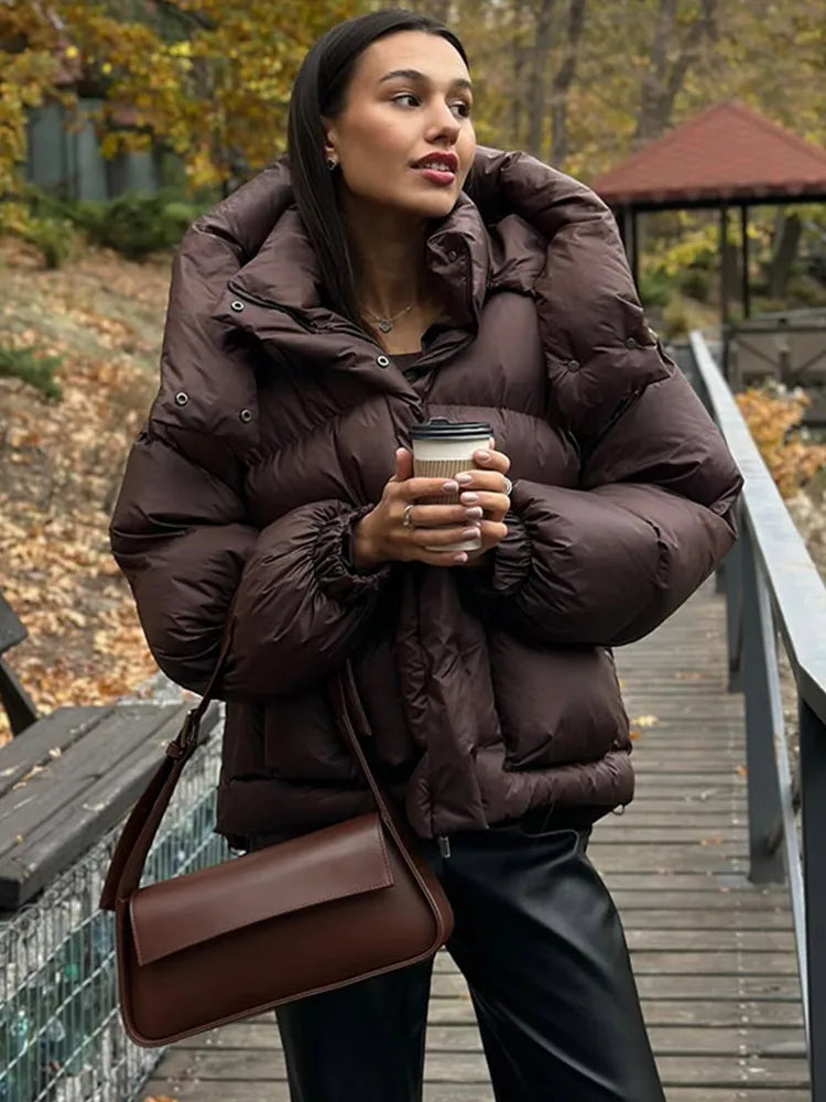 Babette | Kvinders Oversized Vinter Pufferjakke