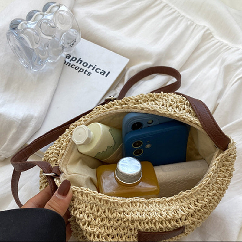 Edna | Stilfuld Vævet Skuldertaske - Freya Kobenhavn